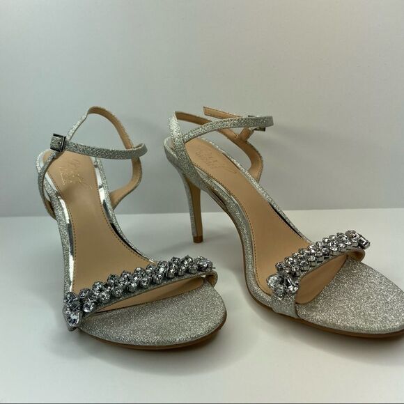 Jewel Badgley Mischka Heel Sandals - Picture 7 of 13